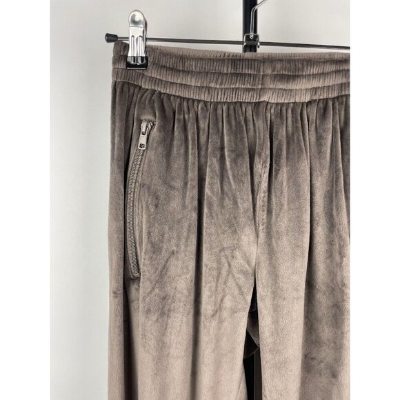 Skims Velour Velvet Wide Leg High Rise Pull-On Pants in‎ Sienna Women's Size XXS - Picture 4 of 7